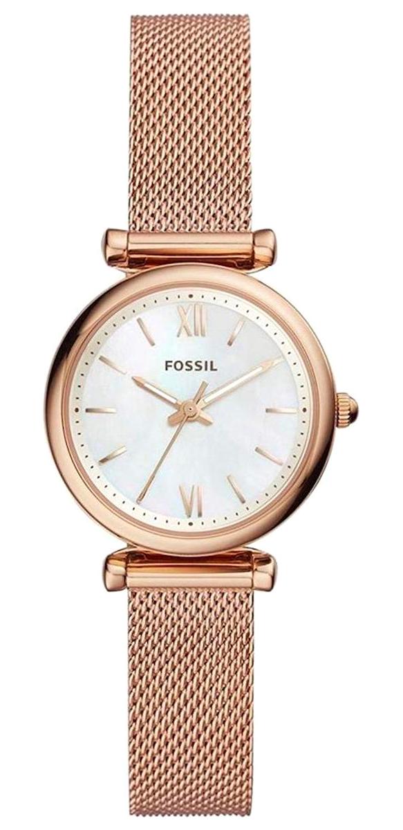 Fossil FES4433 28 mm Rose Gold Çelik Kordon Analog Kadın Kol Saati