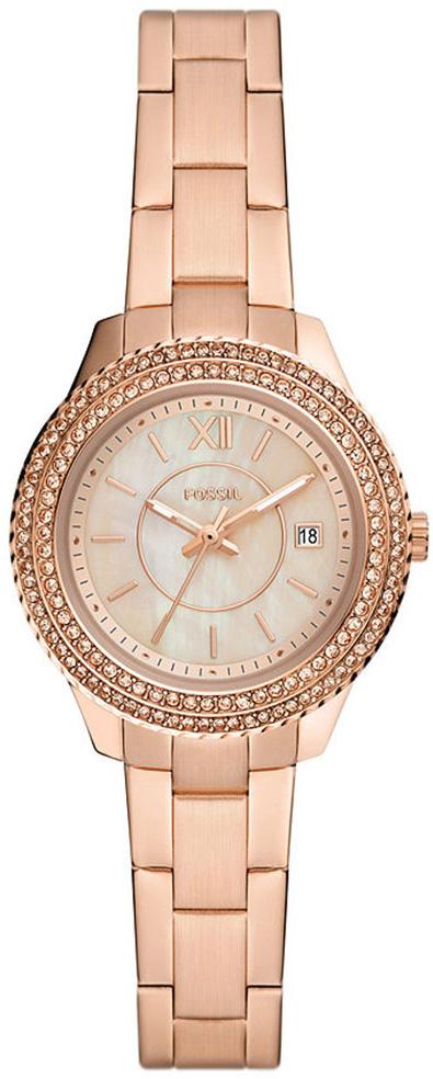 Fossil FES5136 30 mm Rose Gold Çelik Kordon Analog Kadın Kol Saati