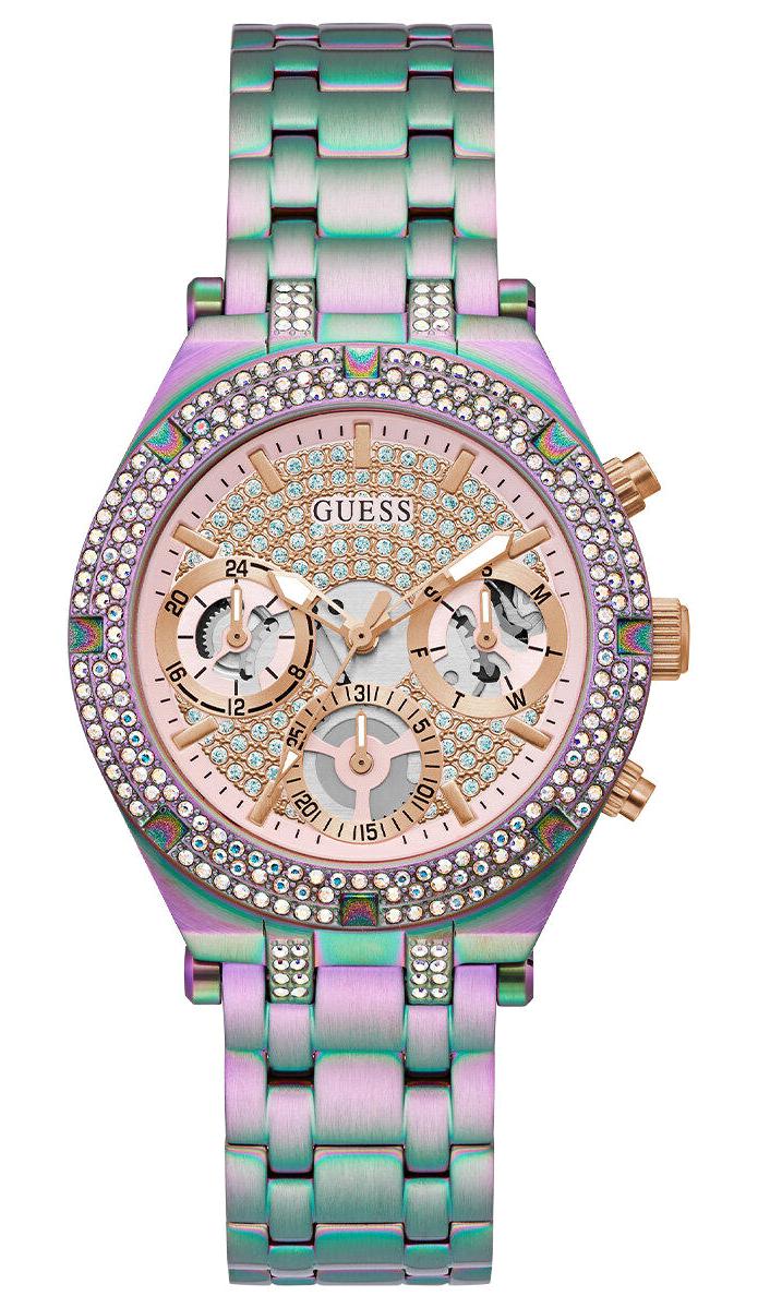 Guess GUGW0440L3 Takvimli 38 mm Gri-Rose Gold Çelik Kordon Analog Kadın Kol Saati