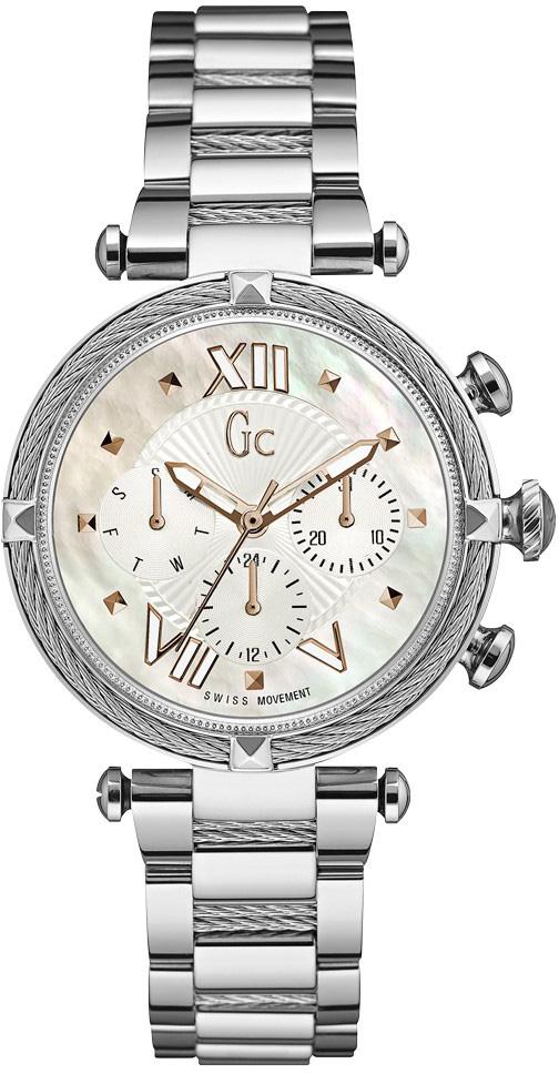 Guess GCY16001L1 32 mm Gri Çelik Kordon Analog Kadın Kol Saati