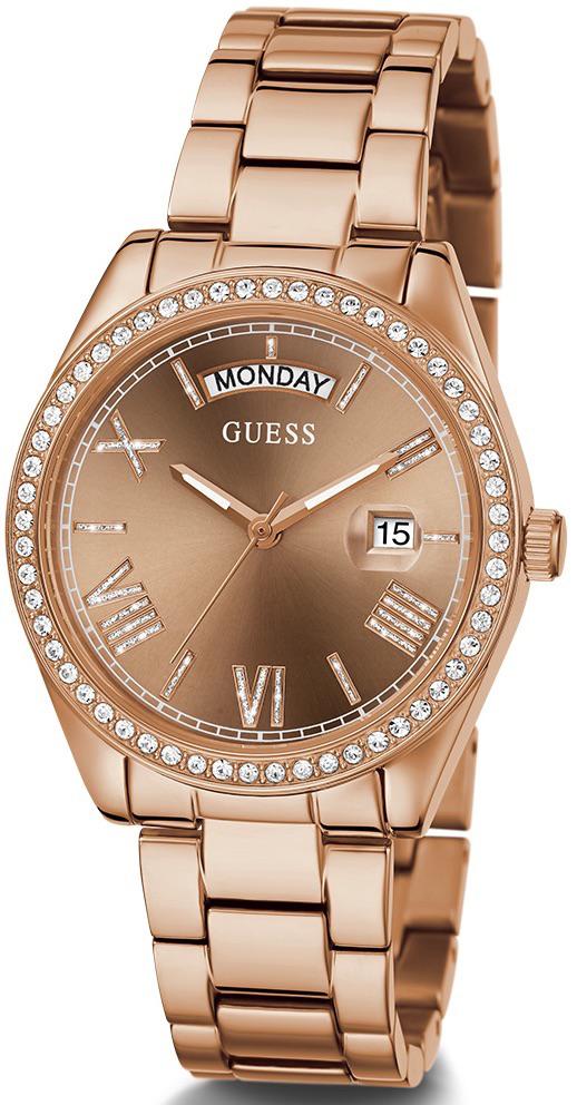 Guess GUGW0307L3 Takvimli 36 mm Rose Gold Çelik Kordon Analog Kadın Kol Saati