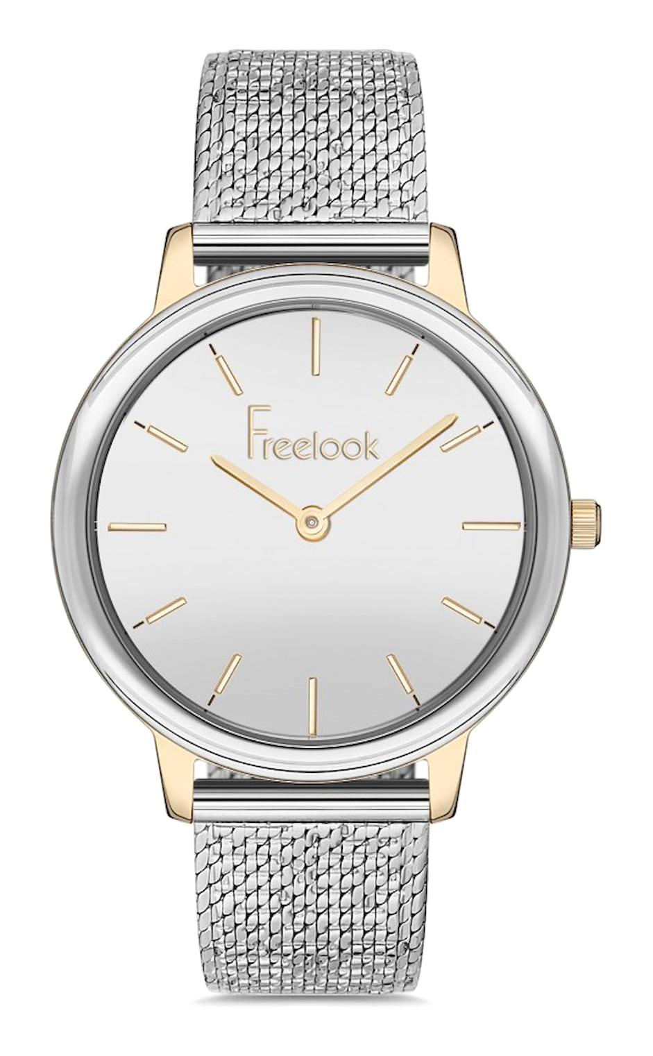 Freelook FL.1.10143.5 36 mm Gri Metal Kordon Analog Kadın Kol Saati