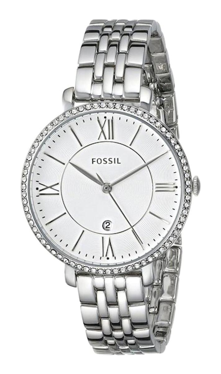 Fossil ES3631 34 mm Gri Çelik Kordon Analog Kadın Kol Saati