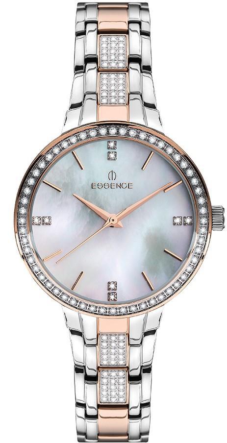 Essence ES6707FE.520 35 mm Gri-Rose Gold Çelik Kordon Analog Kadın Kol Saati