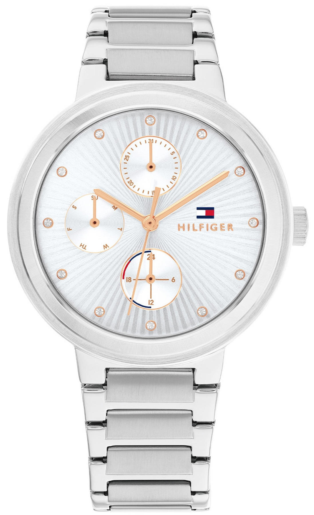 Tommy Hilfiger TH1782532 36 mm Gri Çelik Kordon Analog Kadın Kol Saati