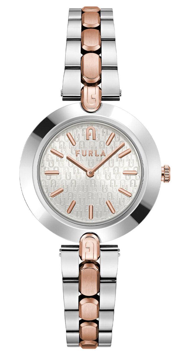 Furla FRWW00002004L5 34 mm Gri-Rose Gold Çelik Kordon Analog Kadın Kol Saati