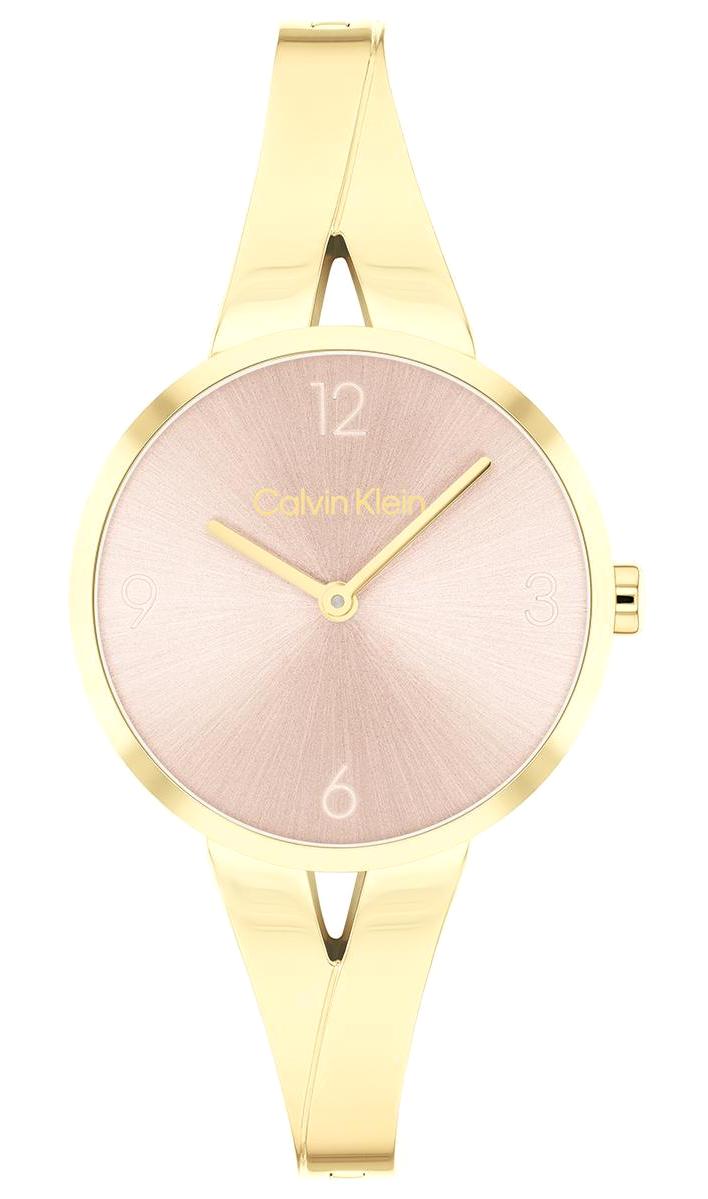 Calvin Klein CK25100027 35 mm Altın Çelik Kordon Analog Kadın Kol Saati