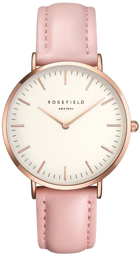Rosefield BWPR.B7 38 mm Pembe Deri Kordon Analog Kadın Kol Saati