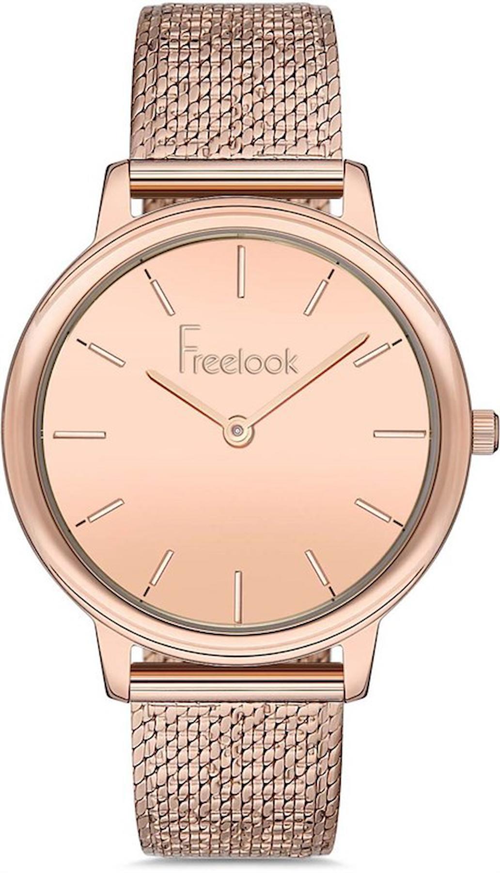 Freelook FL.1.10143.2 34 mm Rose Gold Metal Kordon Analog Kadın Kol Saati