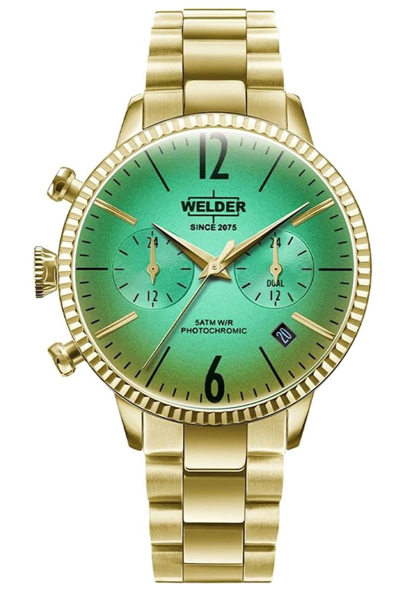 Welder Watch WWRC617 Takvimli 38 mm Altın Çelik Kordon Analog Kadın Kol Saati