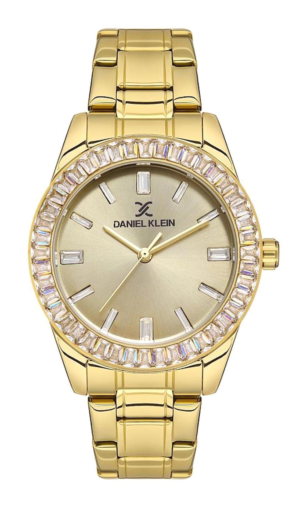 Daniel Klein DK102-DK.1.13484-2 36 mm Altın Çelik Kordon Analog Kadın Kol Saati