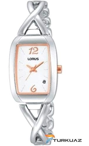 Lorus RH745AX9 Takvimli 40 mm Gri Çelik Kordon Analog Kadın Kol Saati