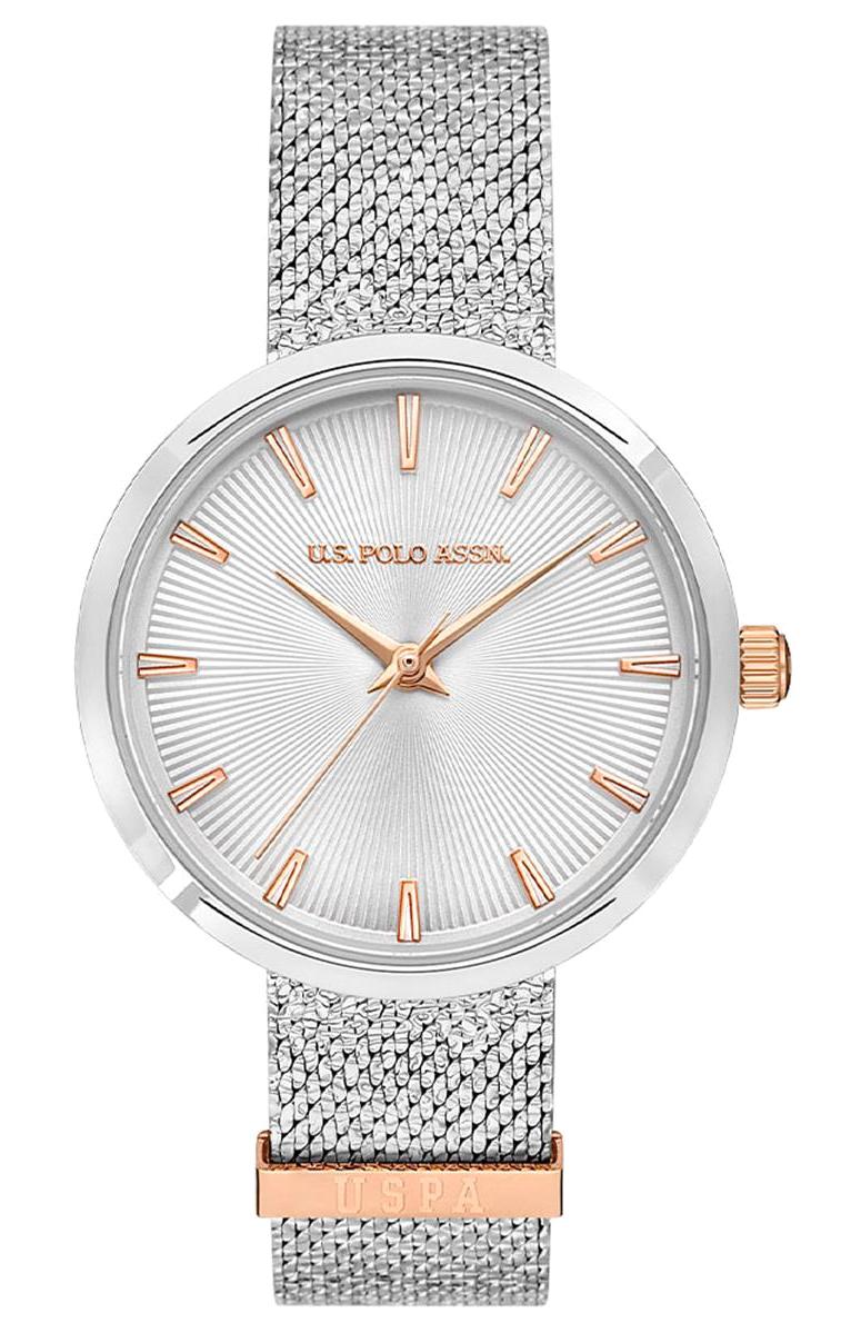 U.S. Polo Assn USPA2078-01 31 mm Gri Çelik Kordon Analog Kadın Kol Saati