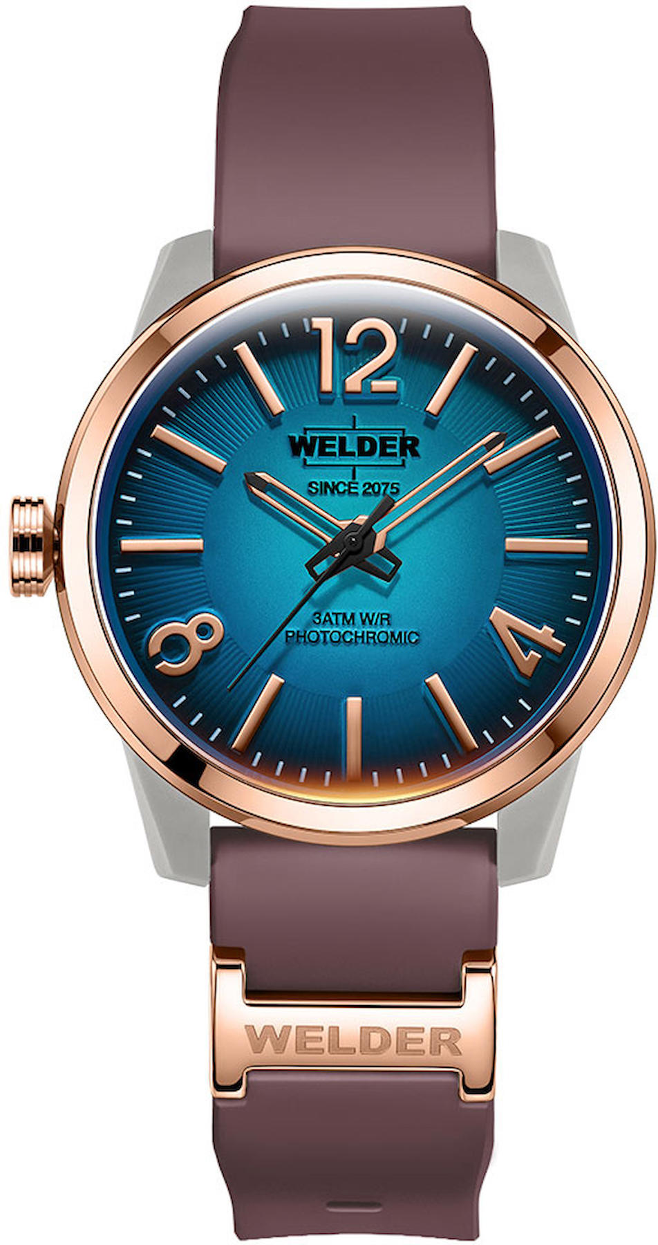 Welder Watch WWRL2010 42 mm Kahverengi Plastik Kordon Analog Kadın Kol Saati