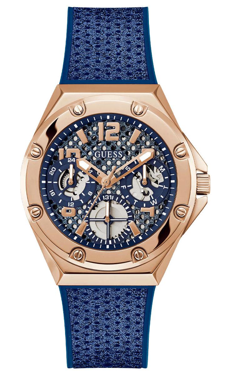 Guess GUGW0620L3 40 mm Mavi Silikon Kordon Analog Kadın Kol Saati