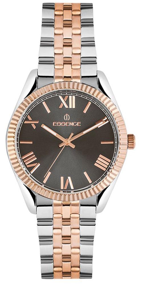 Essence ES6538FE.560 41 mm Gri-Rose Gold Çelik Kordon Analog Kadın Kol Saati