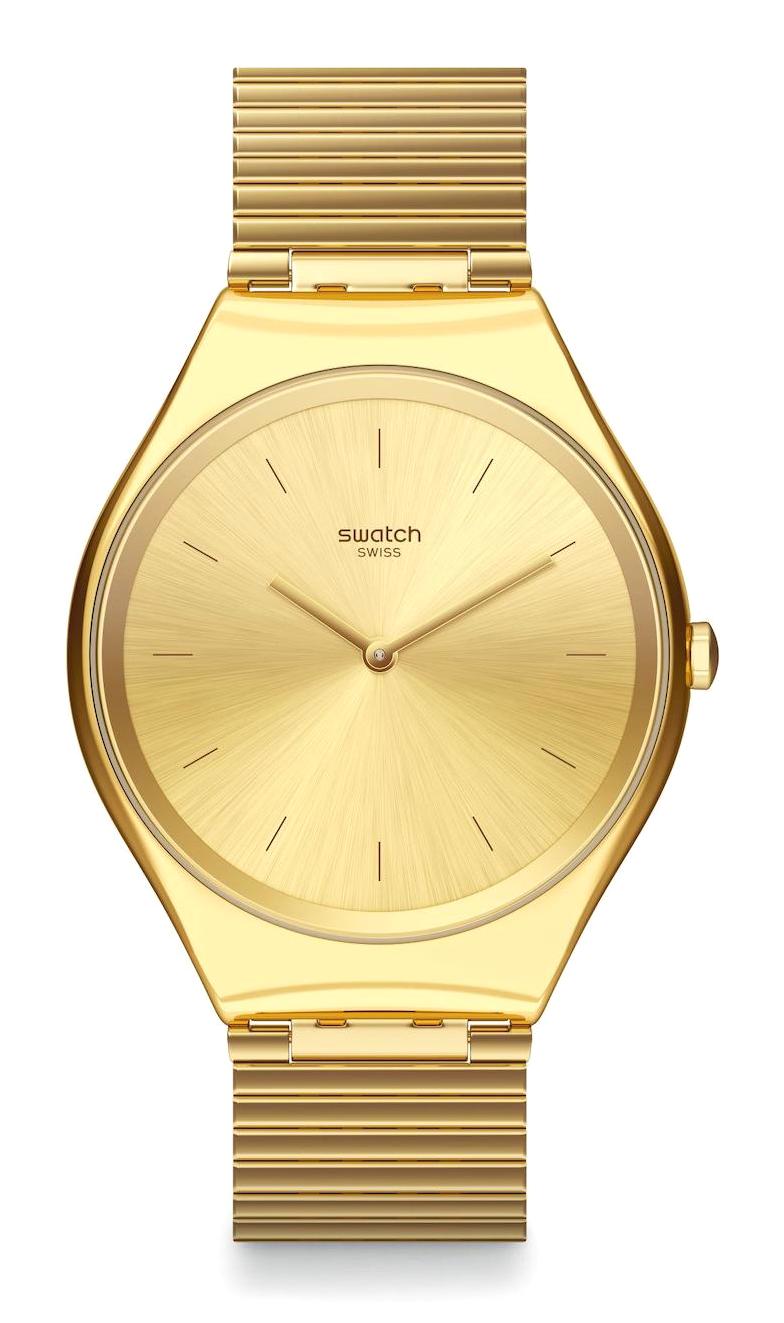 Swatch SYXG100GG 38 mm Altın Çelik Kordon Analog Kadın Kol Saati