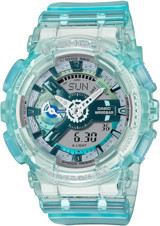 Casio G-Shock Gma-S110vw-2Adr Takvimli 46 mm Turkuaz Plastik Kordon Analog Kadın Kol Saati