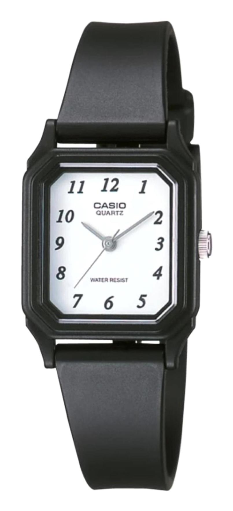 Casio LQ-142-7BDF 22.5 mm Siyah Silikon Kordon Analog Kadın Kol Saati