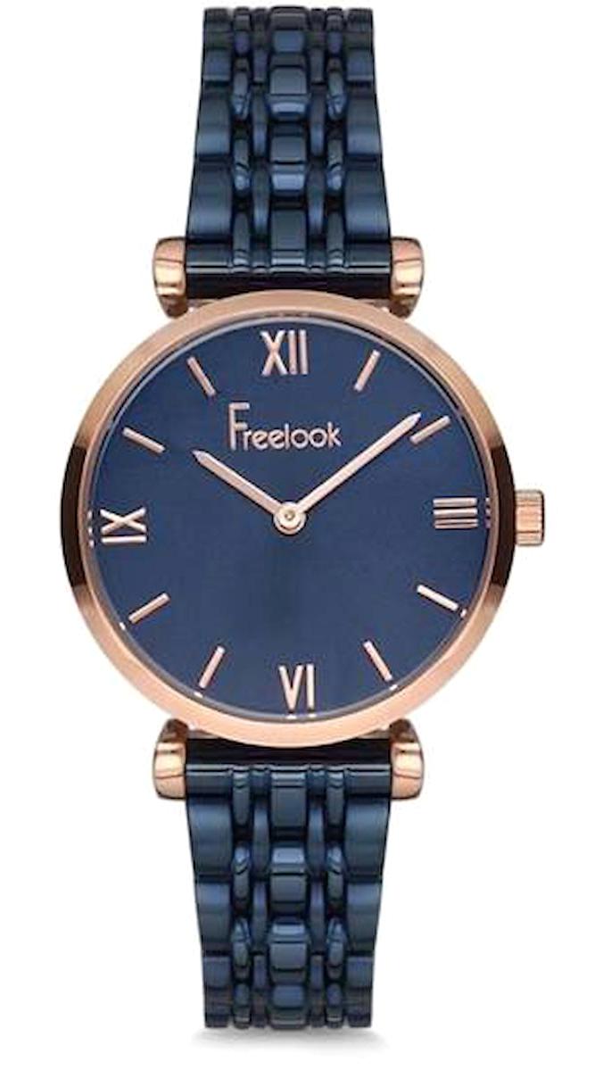 Freelook F.8.1066.05 36 mm Lacivert Çelik Kordon Analog Kadın Kol Saati