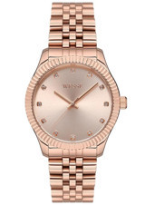 Wesse WWL108804 36 mm Rose Gold Çelik Kordon Analog Kadın Kol Saati