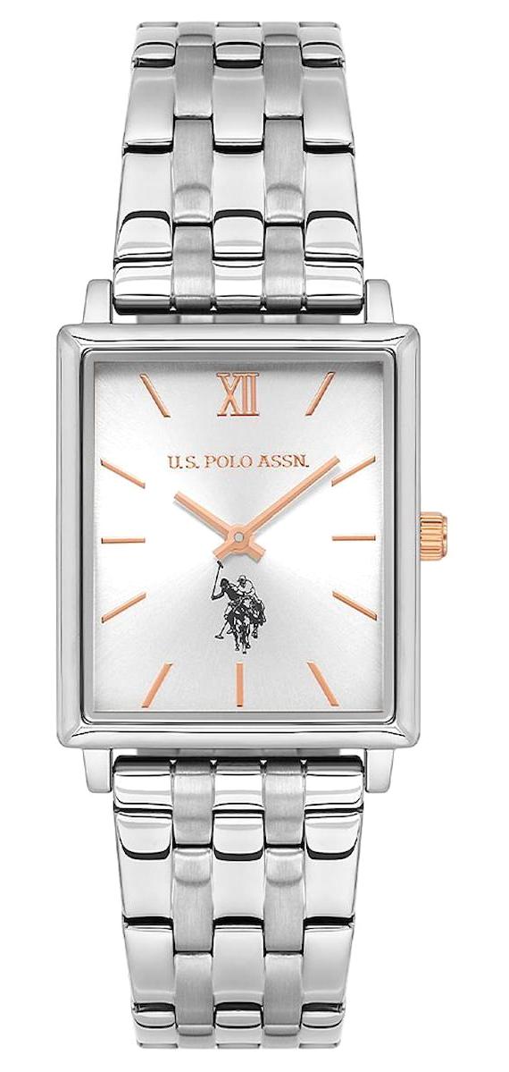 U.S. Polo Assn USPA2084-01 36 mm Gri Çelik Kordon Analog Kadın Kol Saati