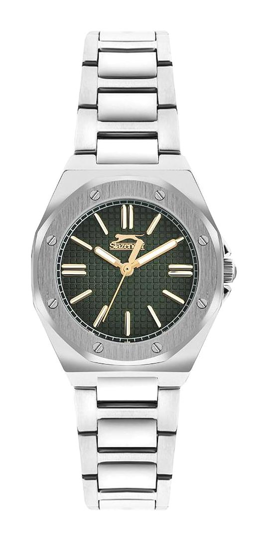 Slazenger SL.09.2306.3.02 31-35 mm Gri Çelik Kordon Analog Kadın Kol Saati