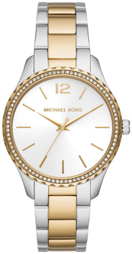 Michael Kors MK6899 38 mm Altın-Gri Çelik Kordon Analog Kadın Kol Saati