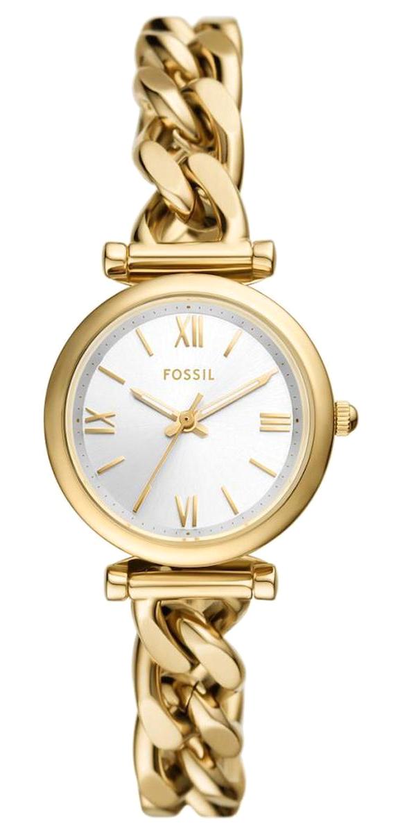Fossil FES5329 28 mm Altın Çelik Kordon Analog Kadın Kol Saati