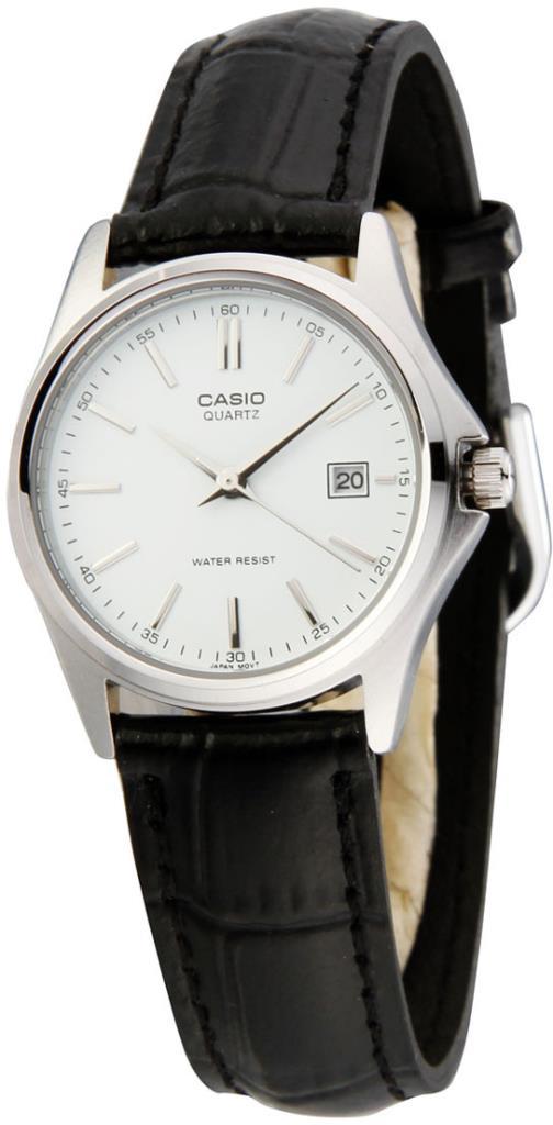 Casio LTP-1183E-7ADF Takvimli 26 mm Siyah Deri Kordon Analog Unisex Kol Saati