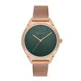 Ferrucci FER.03301H.04 35 mm Rose Gold Çelik-Hasır Kordon Analog Kadın Kol Saati