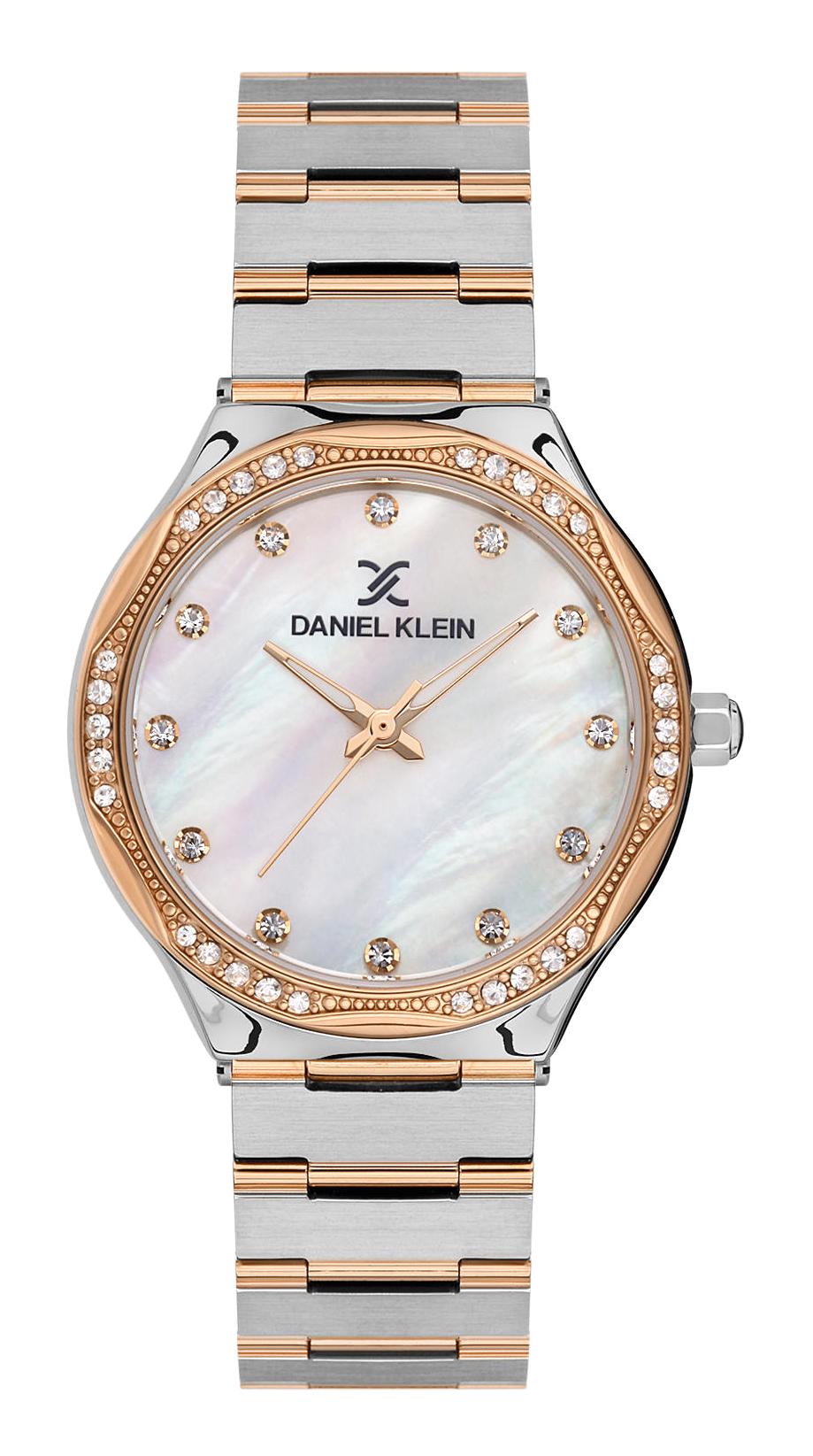 Daniel Klein DK.1.13479.5 35 mm Gri-Rose Gold Çelik Kordon Analog Kadın Kol Saati