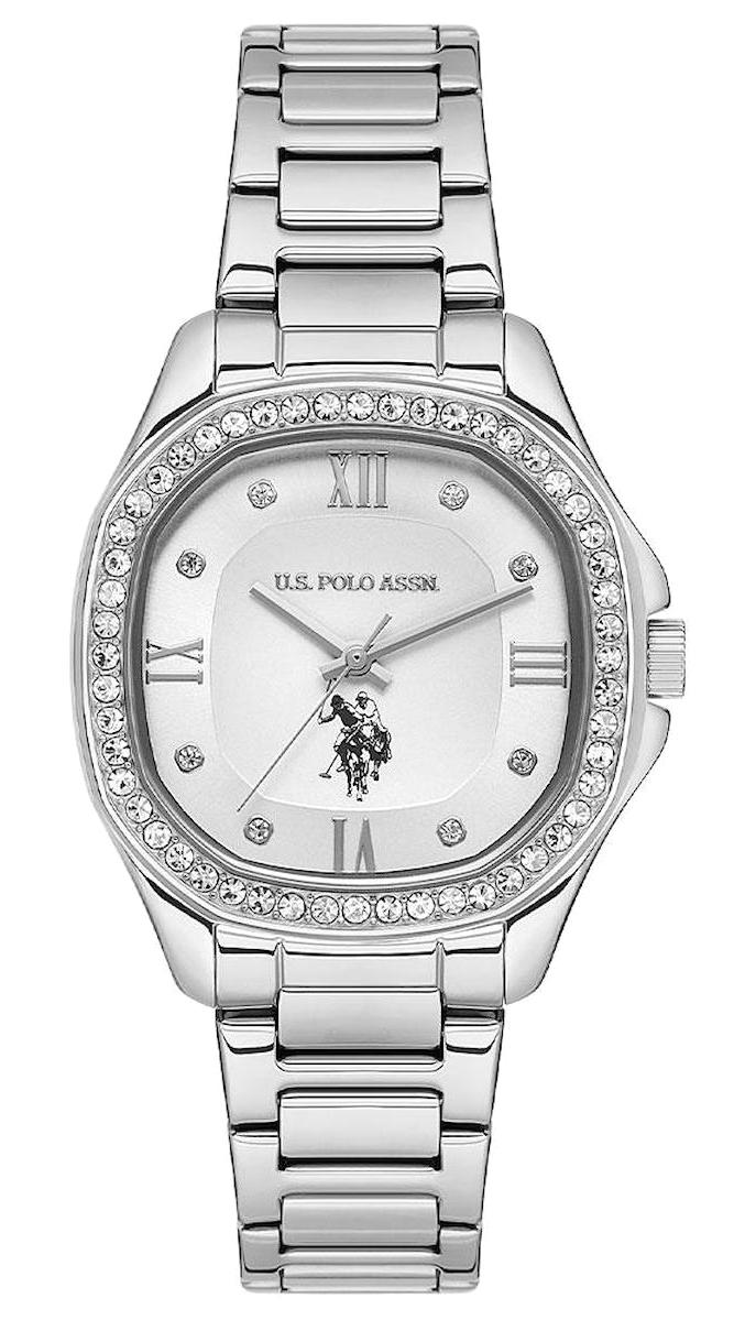 U.S. Polo Assn USPA2088-01 39 mm Gri Metal Kordon Analog Kadın Kol Saati