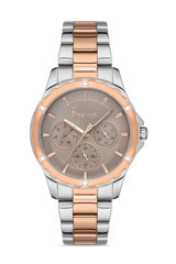 Freelook FL.1.10351.5 34 mm Gri-Rose Gold Çelik Kordon Analog Kadın Kol Saati