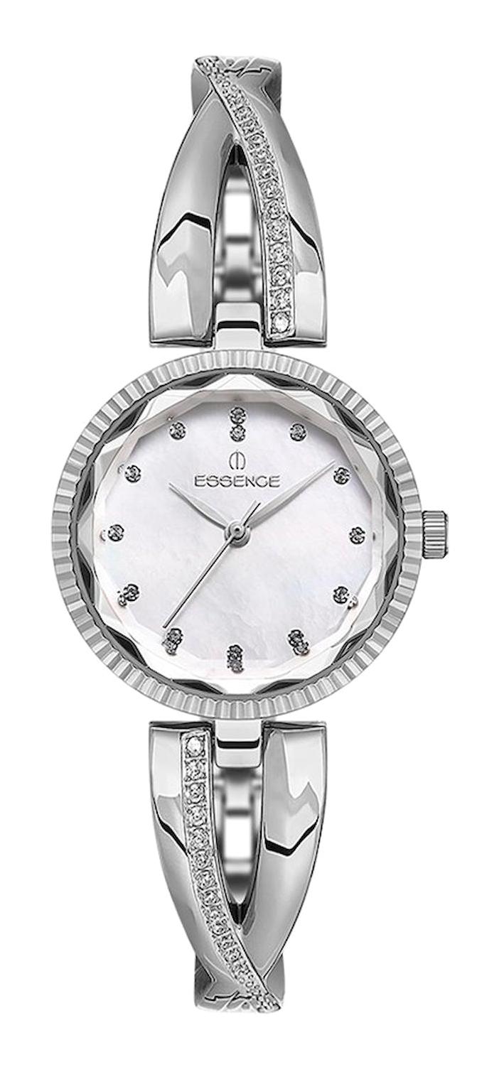 Essence D1138.320 31 mm Gri Çelik Kordon Analog Kadın Kol Saati