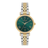Nacar NC34-39B553-CNM 32 mm Altın-Gri Çelik Kordon Analog Kadın Kol Saati