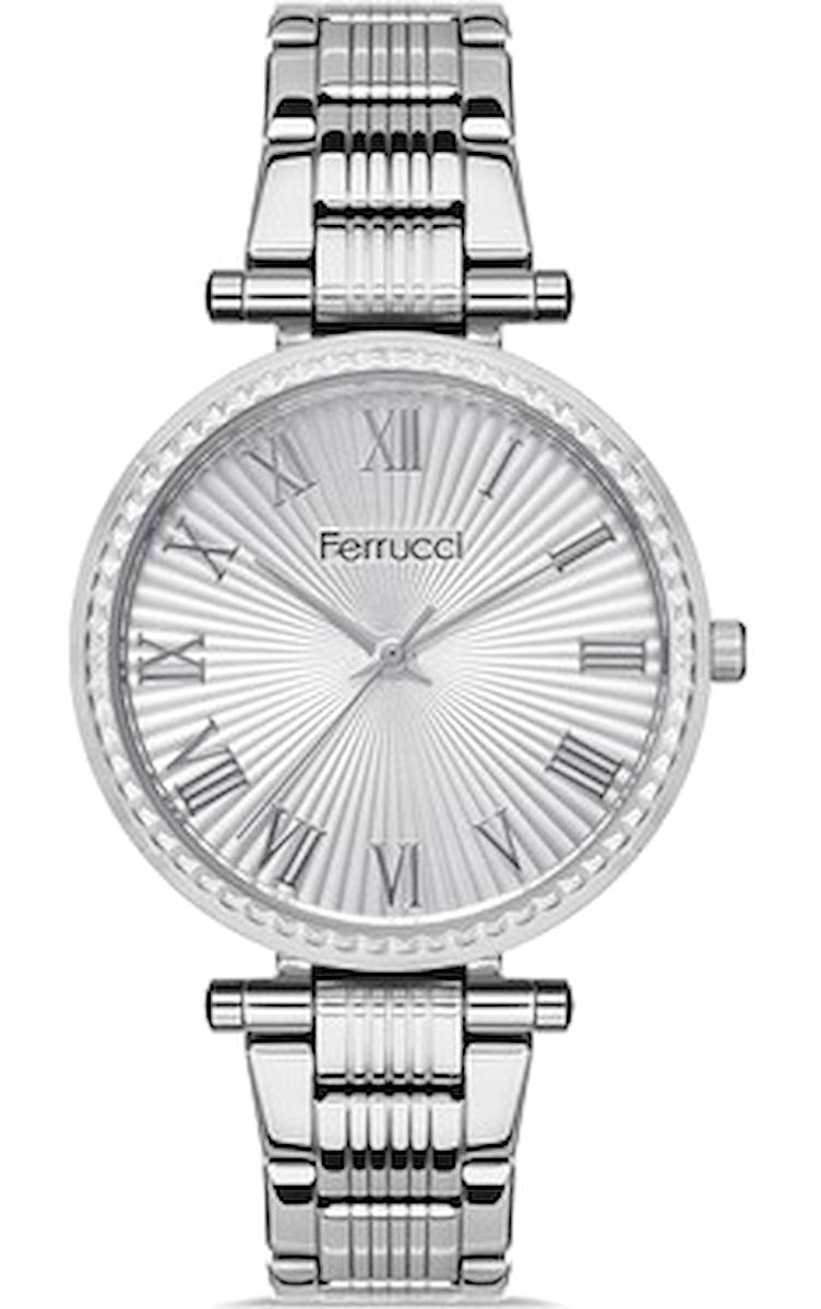 Ferrucci FC.14306M.02 38 mm Gri Metal Kordon Analog Kadın Kol Saati