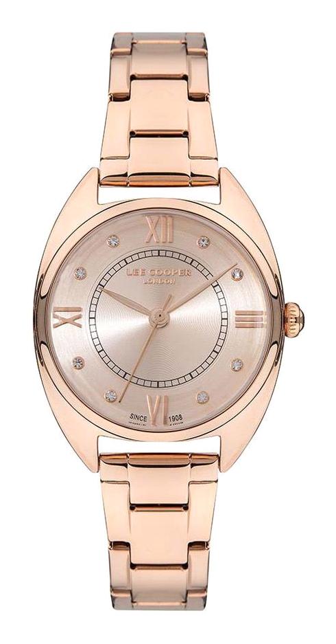 Lee Cooper LC07383.410 40 mm Rose Gold Metal Kordon Analog Kadın Kol Saati