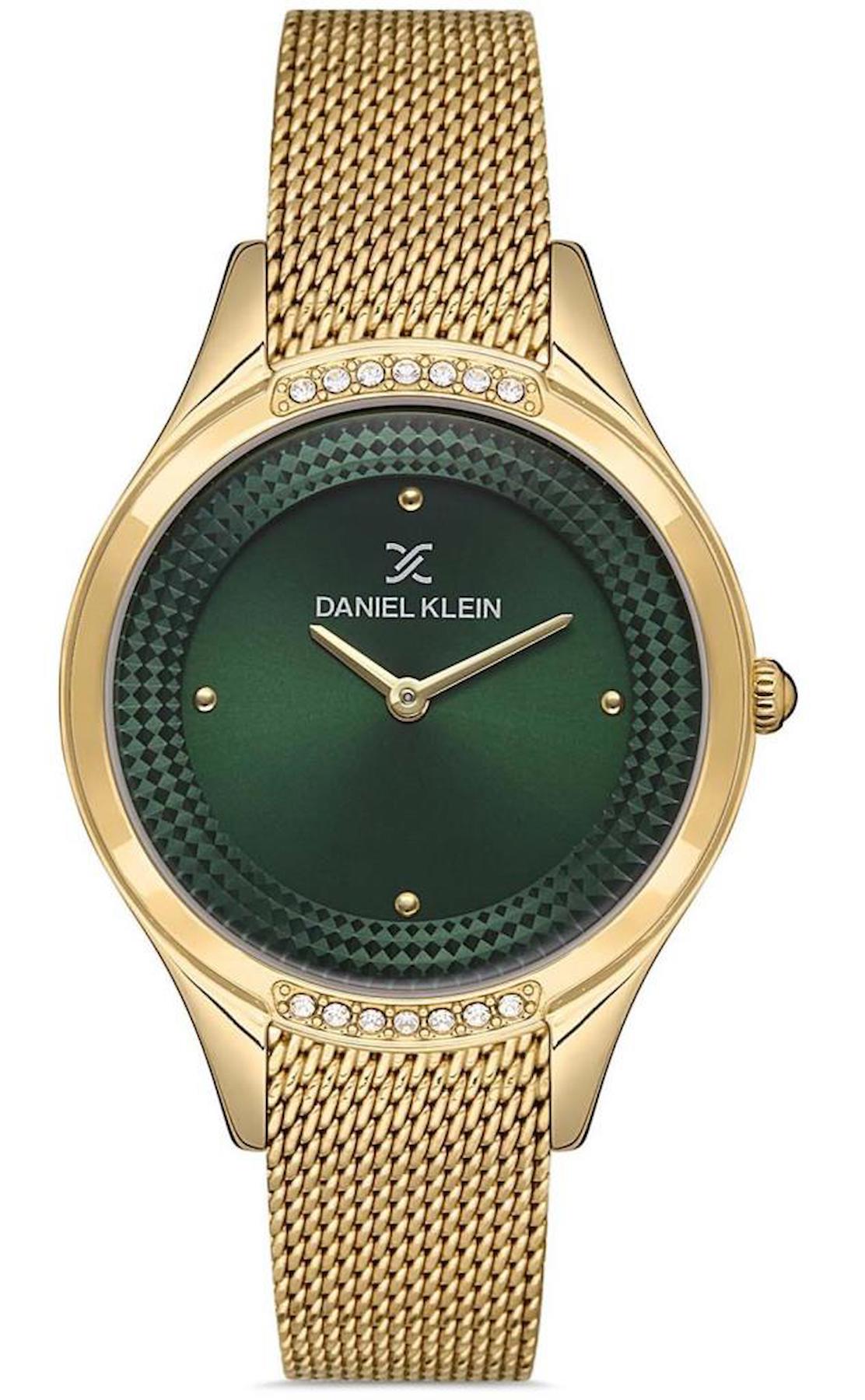 Daniel Klein DK.1.12826.9 36 mm Altın Metal Kordon Analog Kadın Kol Saati
