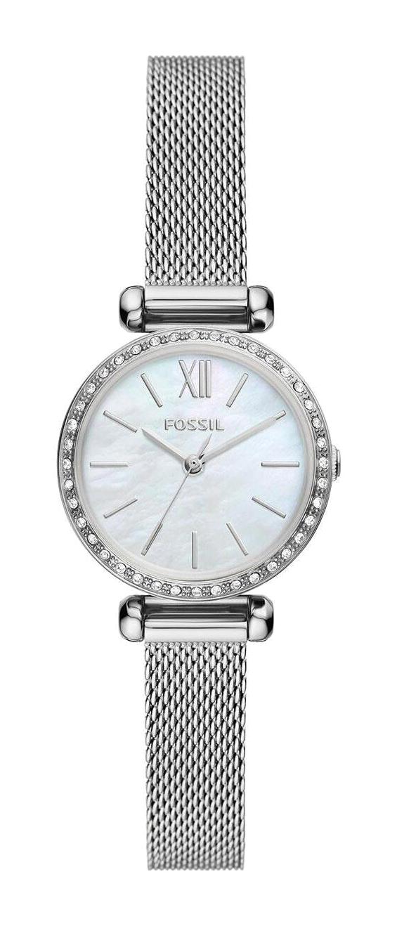 Fossil FBQ3896 26 mm Gri Metal Kordon Analog Kadın Kol Saati
