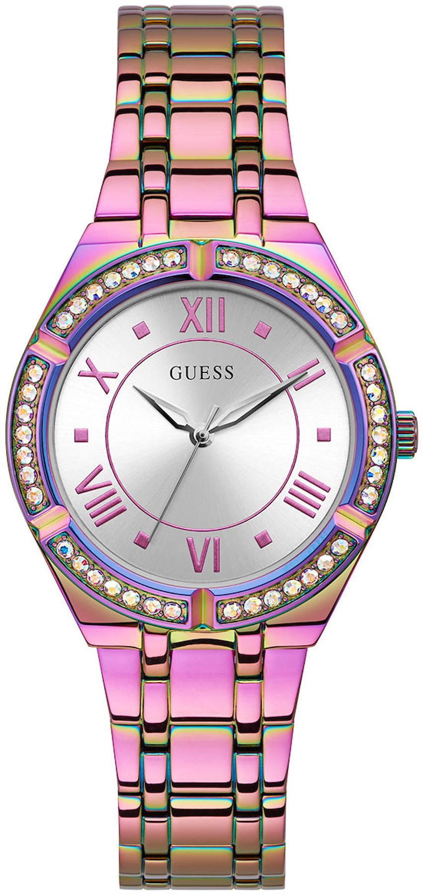 Guess GUGW0033L6 36 mm Çok Renkli Çelik Kordon Analog Kadın Kol Saati