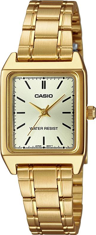 Casio LTP-V007G-9EUDF 22 mm Altın Çelik Kordon Analog Kadın Kol Saati