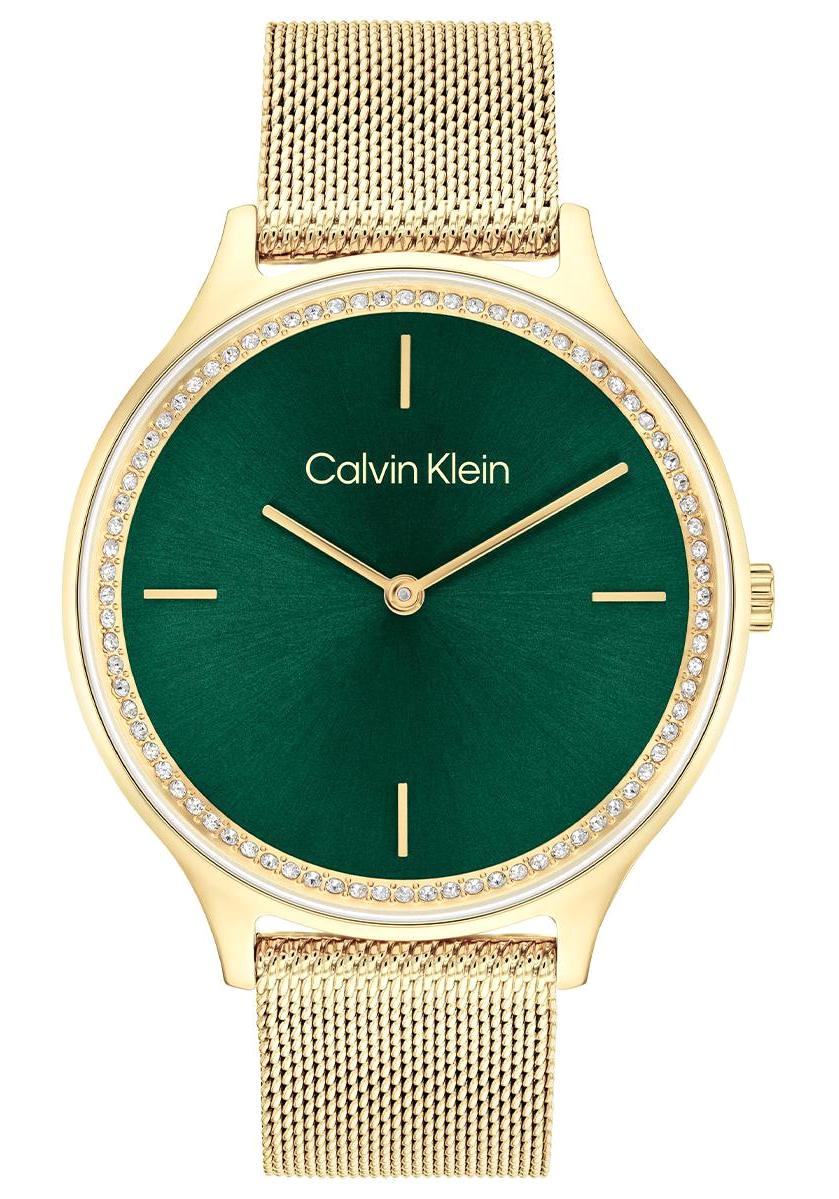 Calvin Klein CK25100005 38 mm Altın Çelik Kordon Analog Kadın Kol Saati