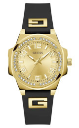 Guess GUGW0617L5 36 mm Siyah Silikon Kordon Analog Kadın Kol Saati