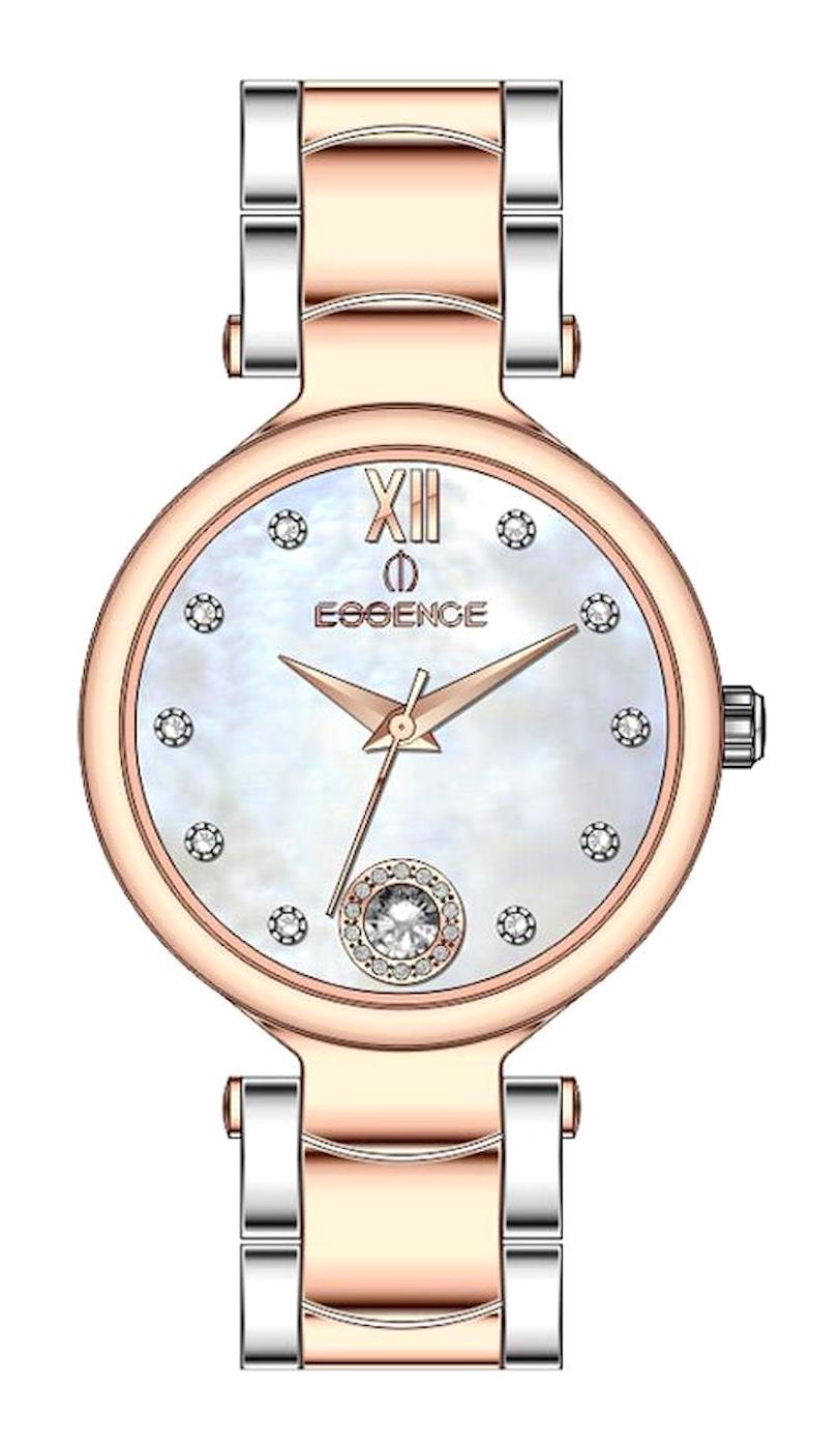 Essence ES6772FE.520 33 mm Gri-Rose Gold Çelik Kordon Analog Kadın Kol Saati