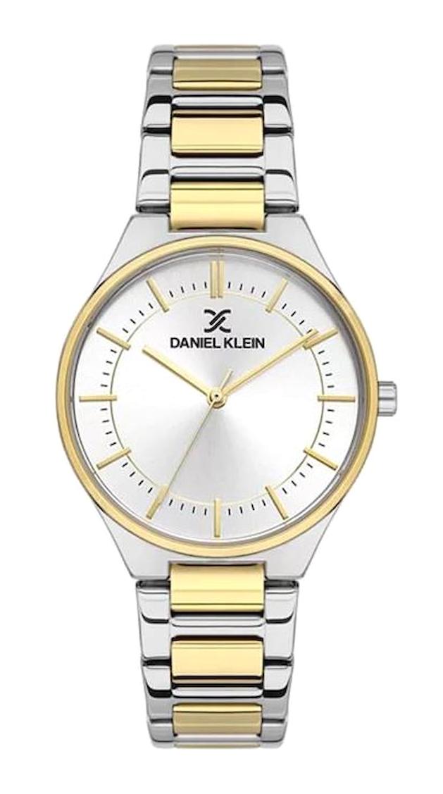 Daniel Klein DK102-DK.1.13481-4 35 mm Altın-Gri Çelik Kordon Analog Kadın Kol Saati