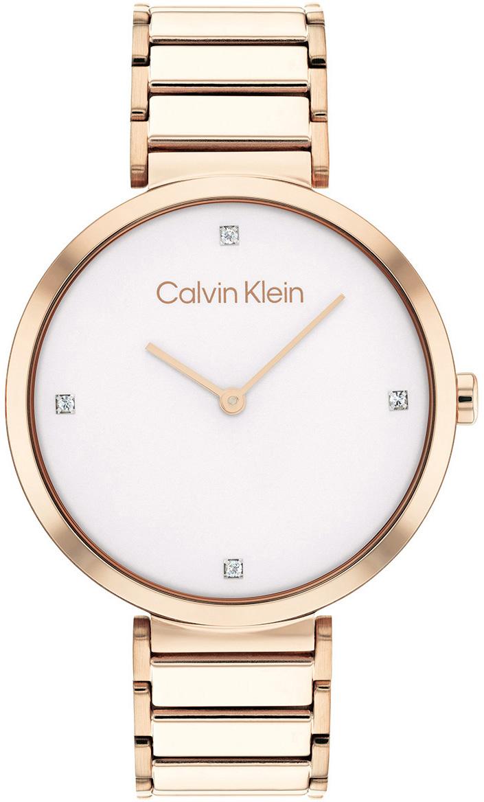 Calvin Klein CK25200135 36 mm Rose Gold Çelik Kordon Analog Kadın Kol Saati