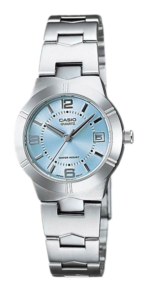 Casio LTP-1241D-2ADF 28 mm Gri Çelik Kordon Analog Kadın Kol Saati