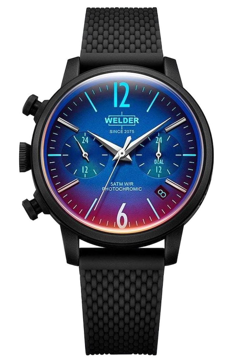 Welder Watch WWRP604 Takvimli 38 mm Siyah Silikon Kordon Analog Kadın Kol Saati