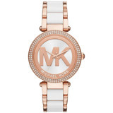 Michael Kors MK6365 39 mm Altın - Beyaz Çelik Kordon Analog Kadın Kol Saati